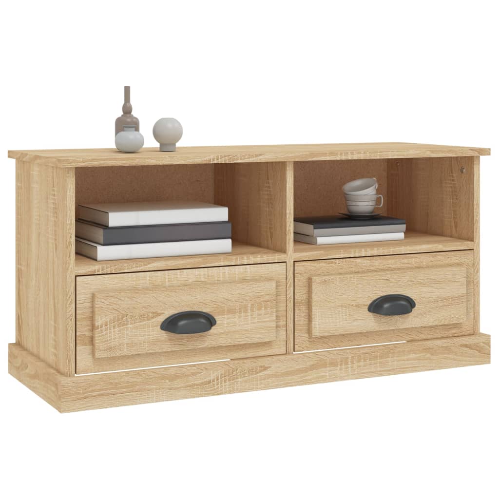 Tv-møbel Sonoma eg 93x35,5x45 cm træmateriale