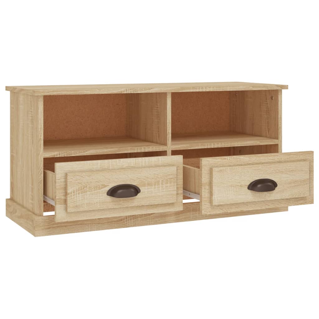 Tv-møbel Sonoma eg 93x35,5x45 cm træmateriale