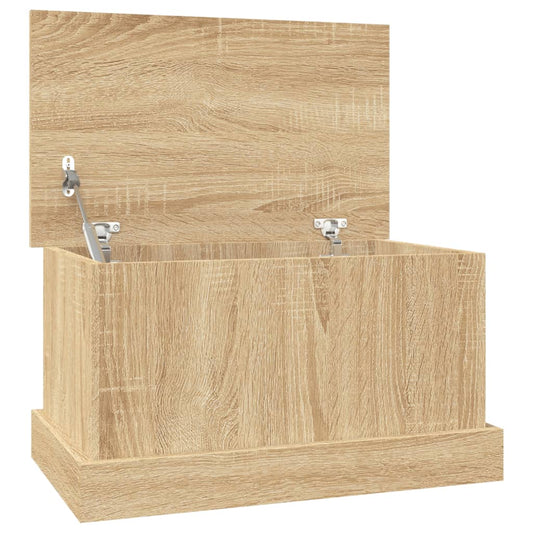 Aufbewahrungsbox Sonoma-Eiche 50 x 30 x 28 cm Holzwerkstoff