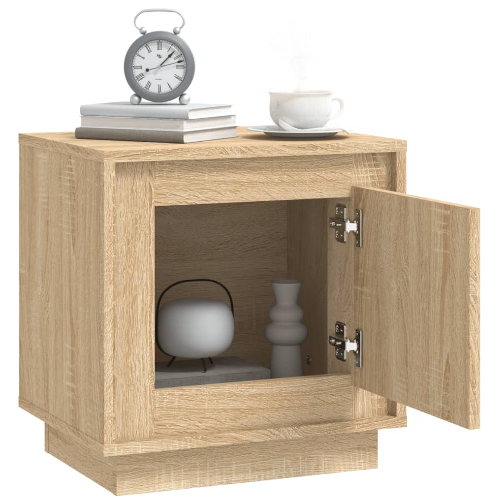 Sengebord Sonoma eg 44x35x45 cm træmateriale