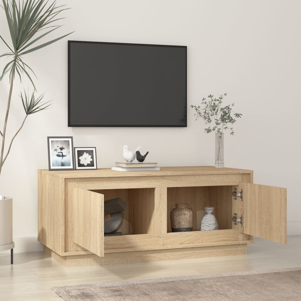 Sofabord Sonoma eg 102x50x44 cm træmateriale