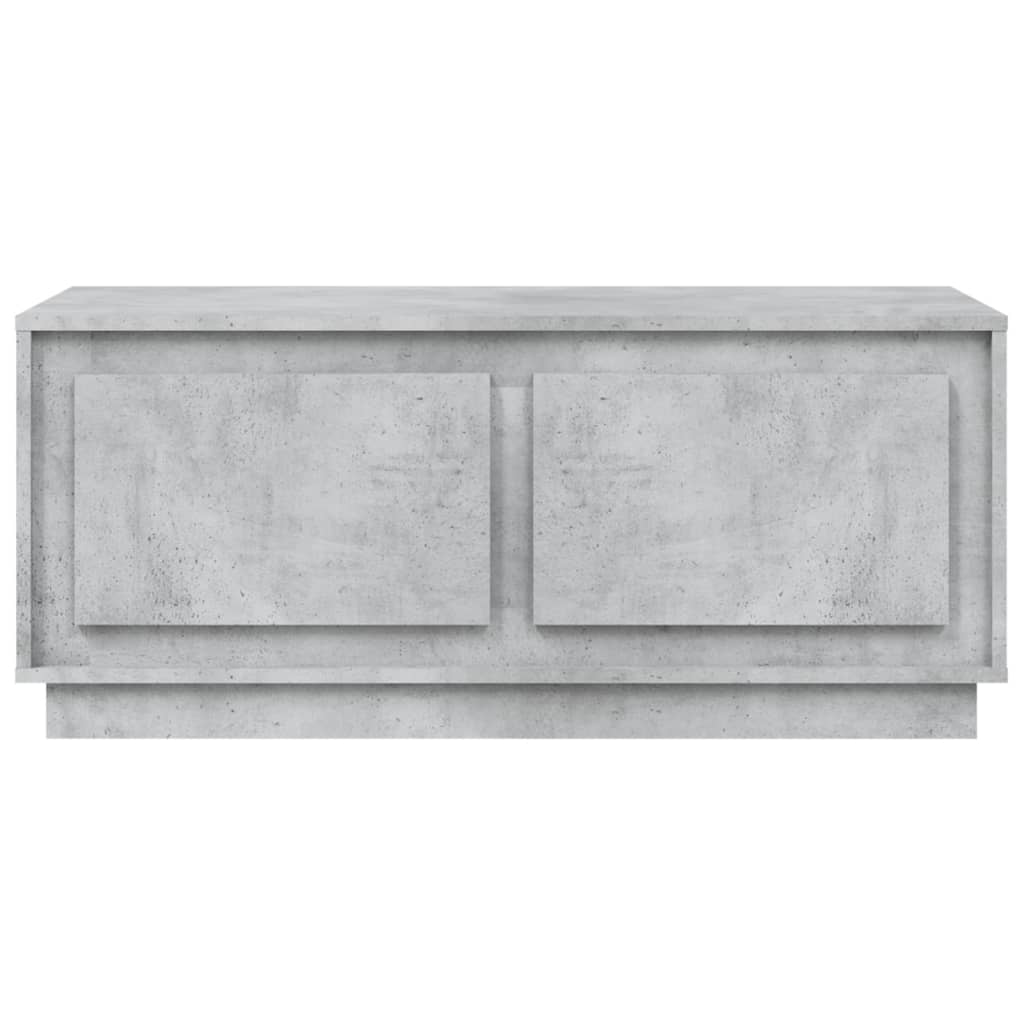 Sofabord betongrå 102x50x44 cm træmateriale