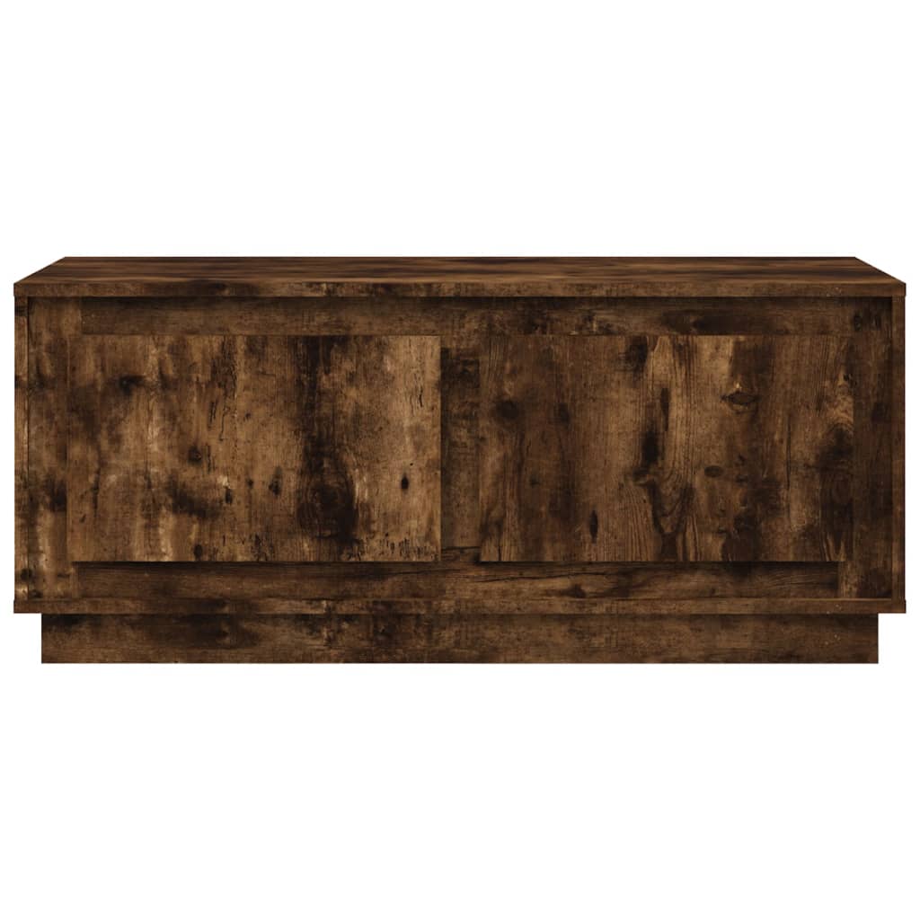 Sofabord røget eg 102x50x44 cm træmateriale