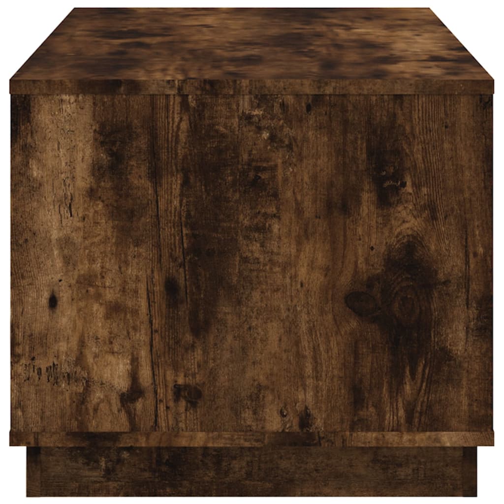 Sofabord røget eg 102x50x44 cm træmateriale