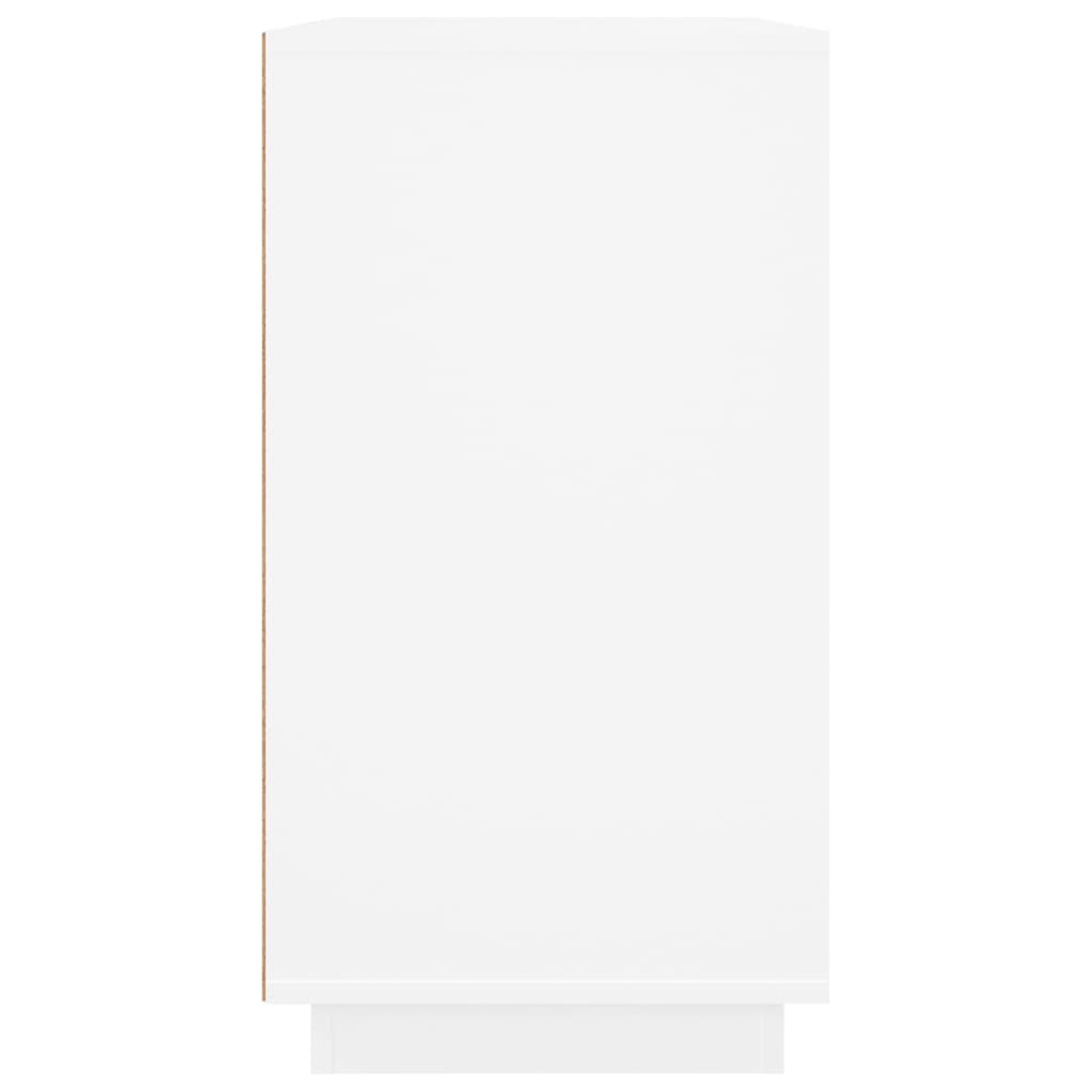 Skænk Hvid 80x34x75 cm Træ Materiale