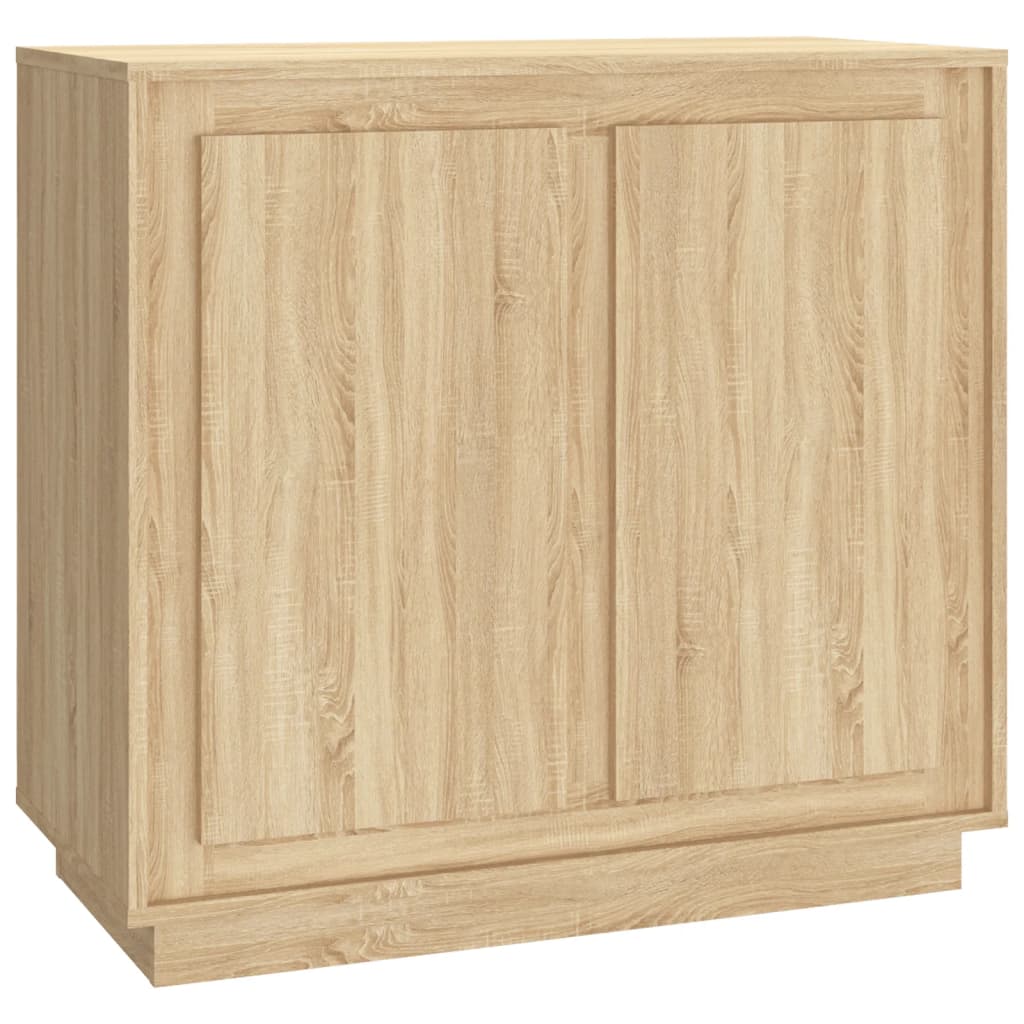 Skænk Sonoma Eg 80x34x75 cm Træ Materiale