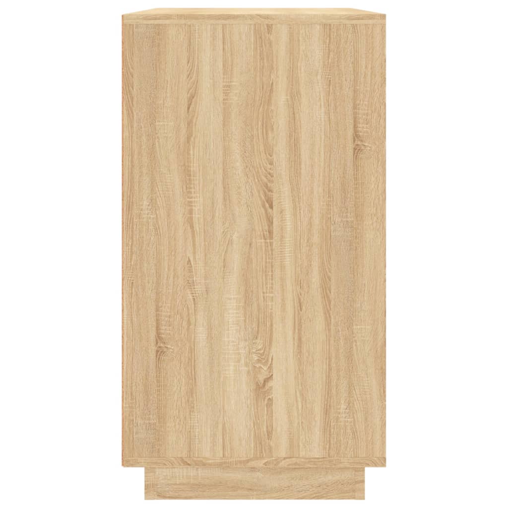 Skænk Sonoma Eg 80x34x75 cm Træ Materiale