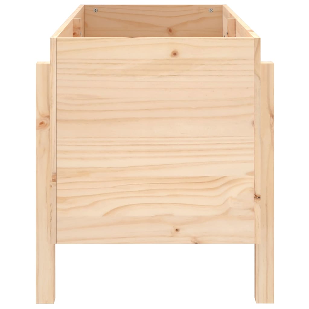 Højseng 101x50x57 cm massiv fyrretræ