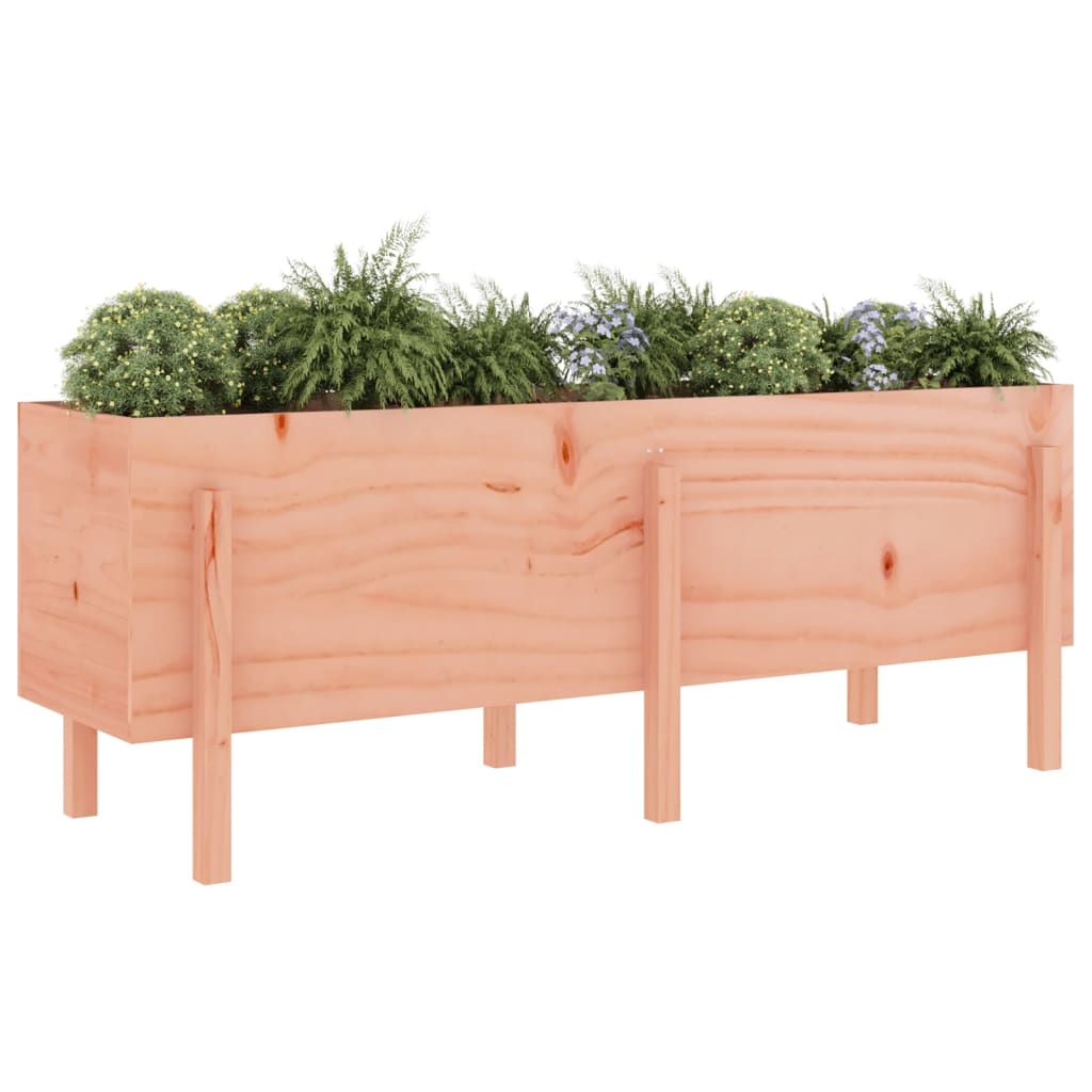højbed 160x50x57 cm massiv douglasgrantræ