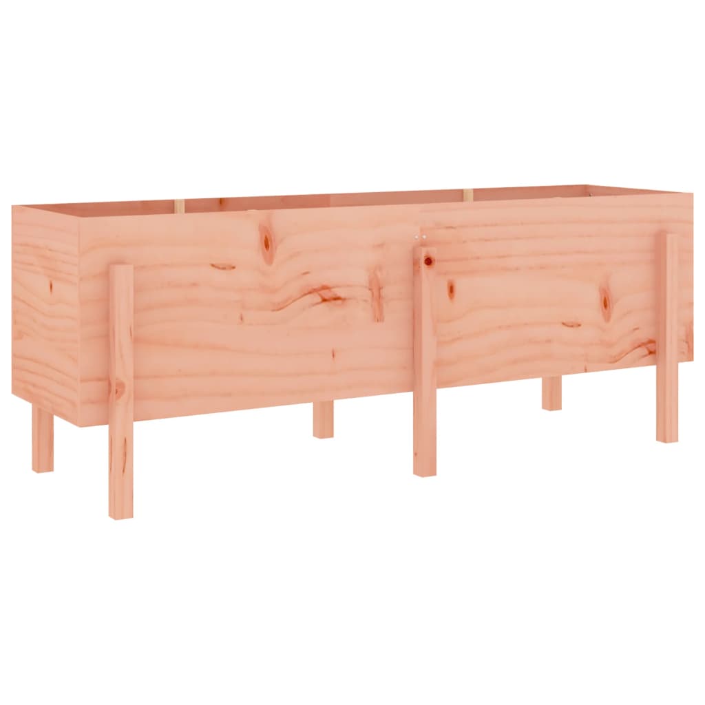 højbed 160x50x57 cm massiv douglasgrantræ