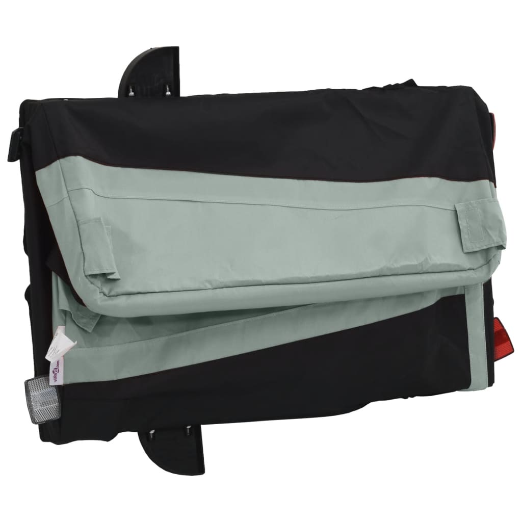 Cykeltrailer Sort og Grå 30 kg Jern