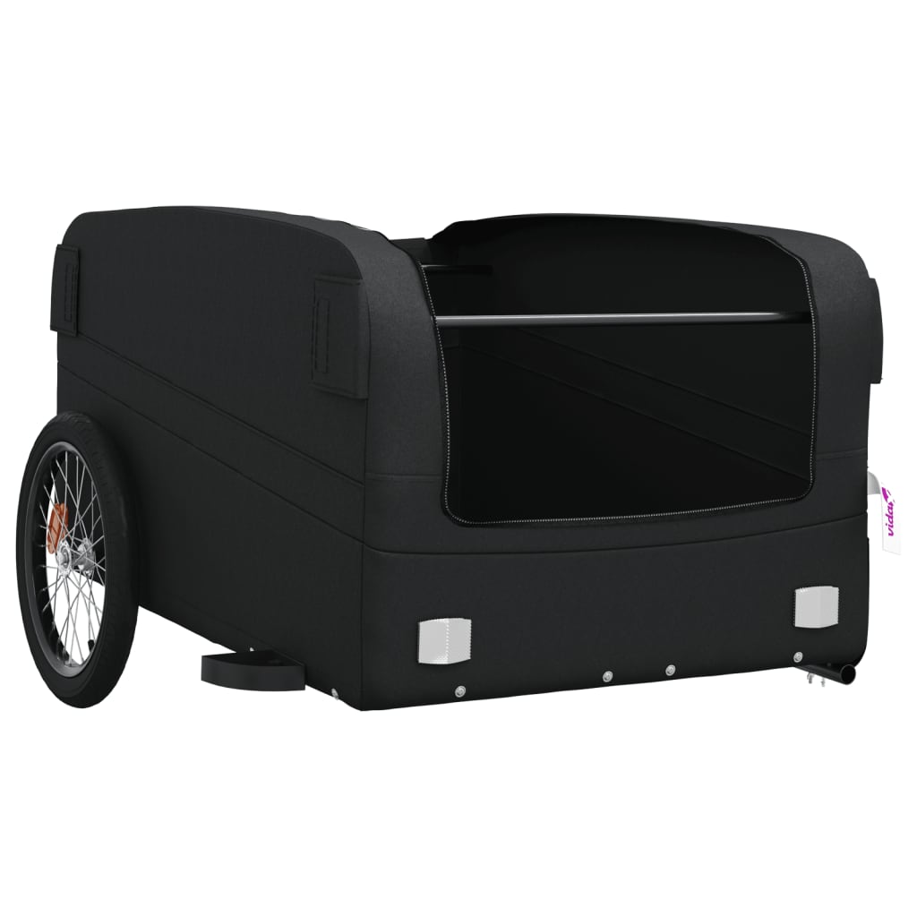 Cykeltrailer Sort 45 kg Jern
