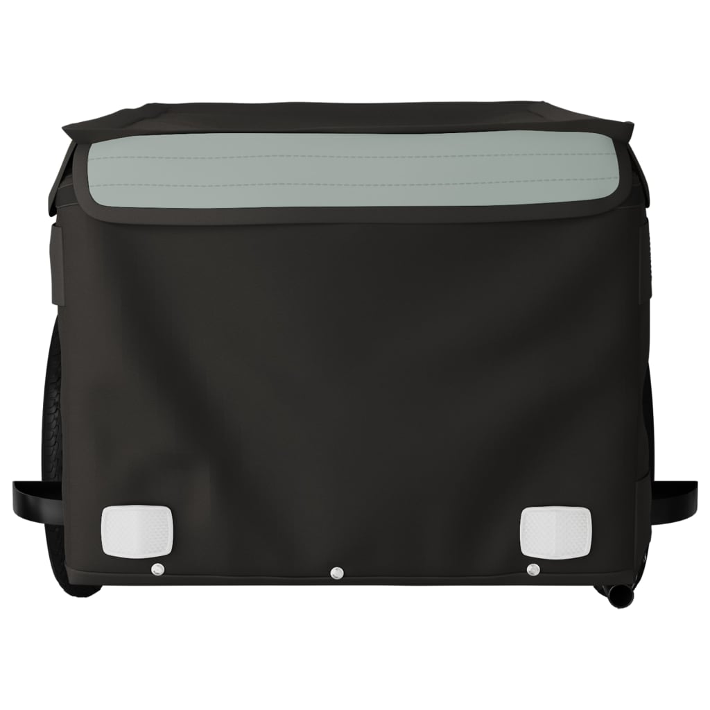Cykeltrailer Sort og Grå 30 kg Jern
