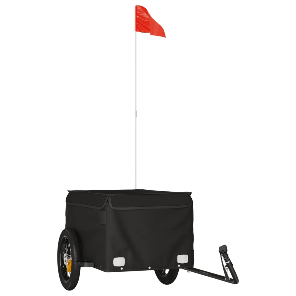Cykeltrailer Sort 30 kg Jern