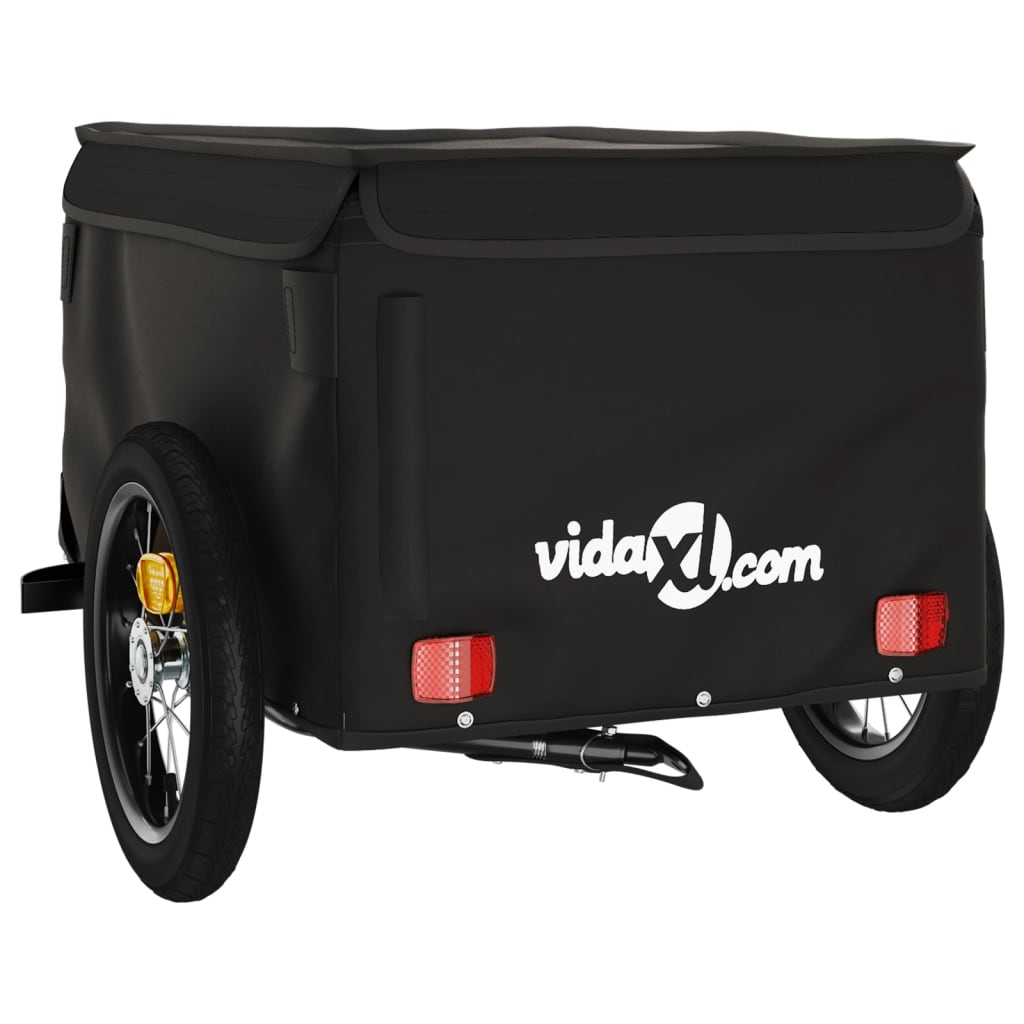 Cykeltrailer Sort 30 kg Jern
