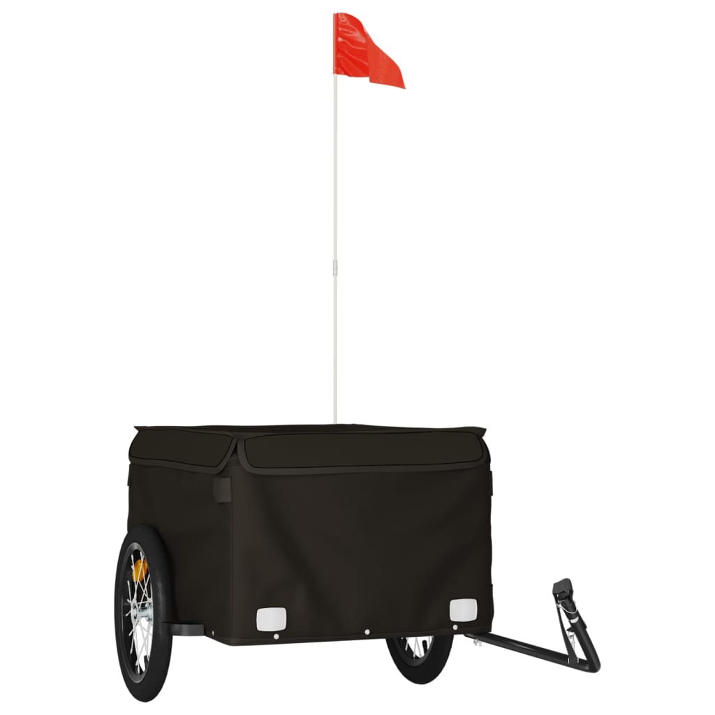 Cykeltrailer Sort 45 kg Jern