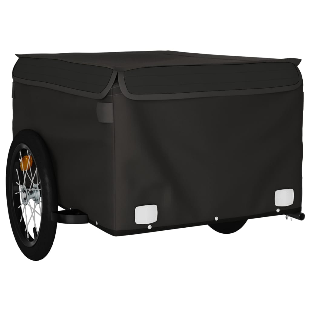 Cykeltrailer Sort 45 kg Jern