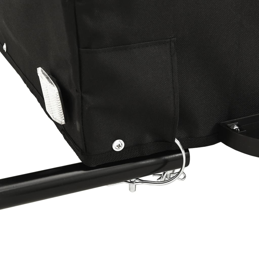 Cykeltrailer Sort 45 kg Jern