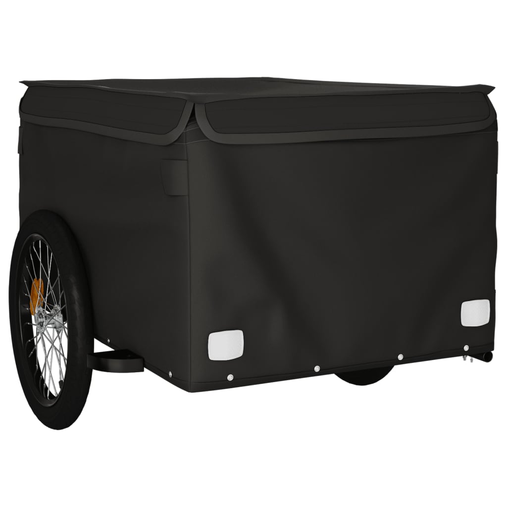 Cykeltrailer Sort 45 kg Jern