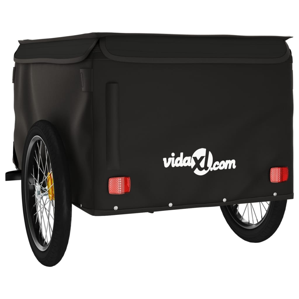 Cykeltrailer Sort 45 kg Jern