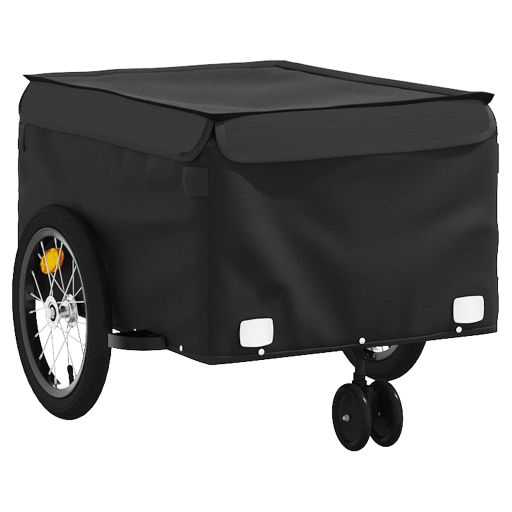 Cykeltrailer Sort 45 kg Jern