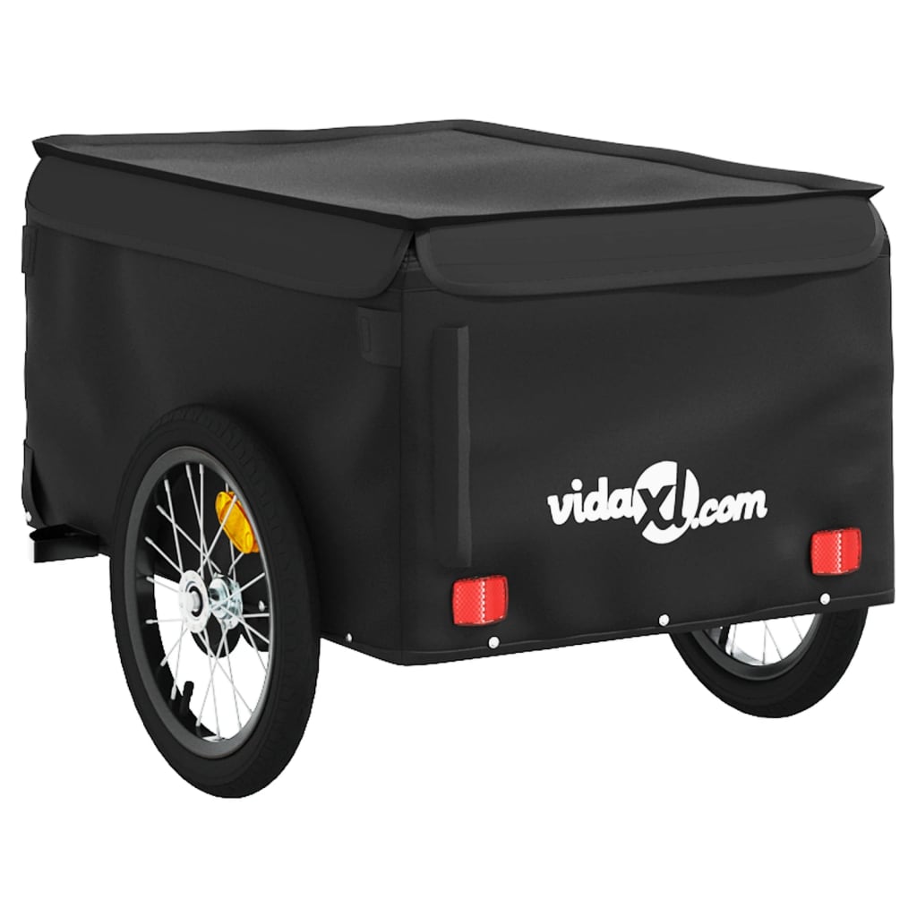 Cykeltrailer Sort 45 kg Jern