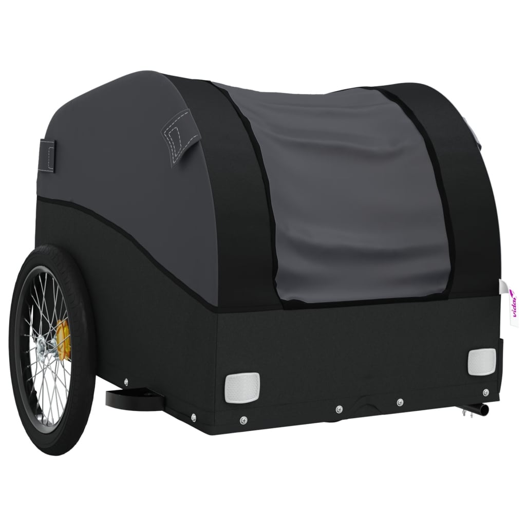 Cykeltrailer Sort 30 kg Jern