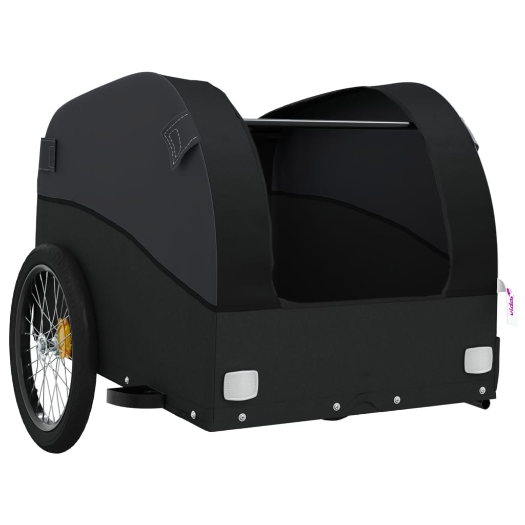 Cykeltrailer Sort 30 kg Jern
