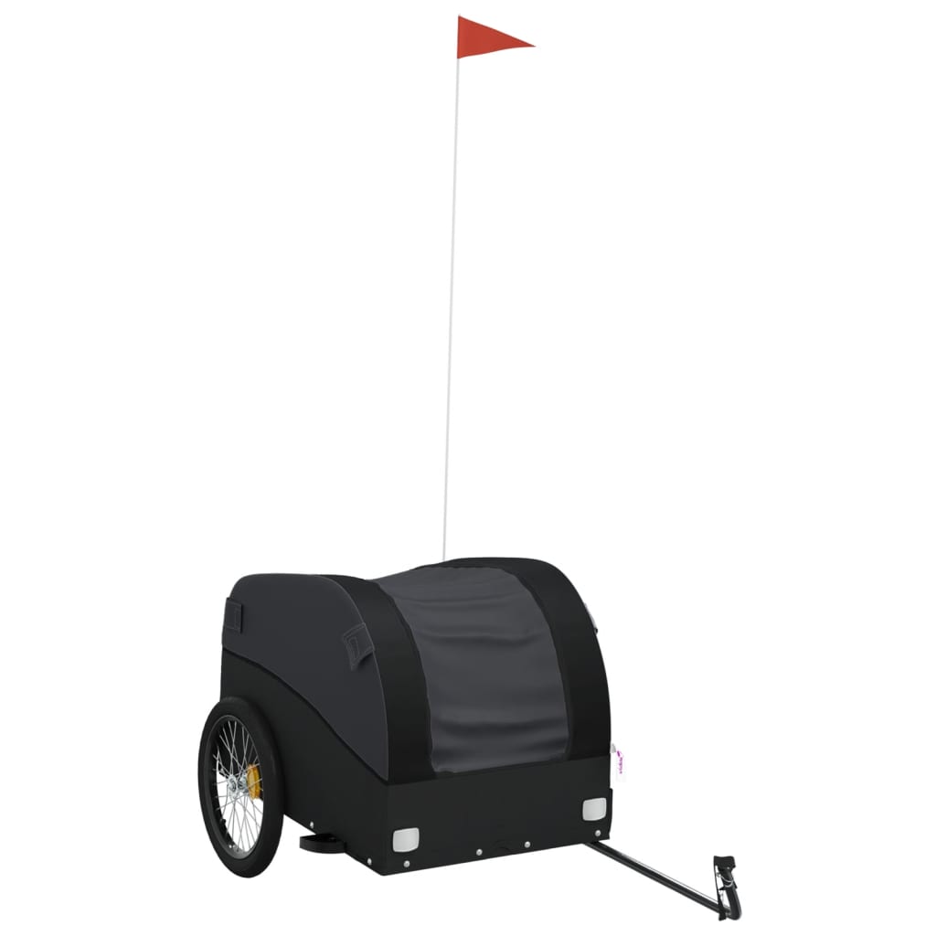 Cykeltrailer Sort 45 kg Jern