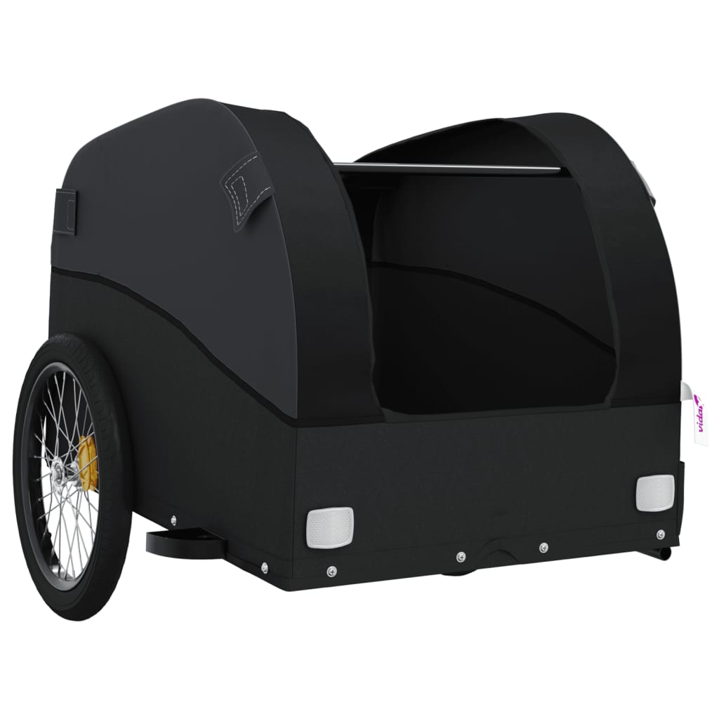 Cykeltrailer Sort 45 kg Jern