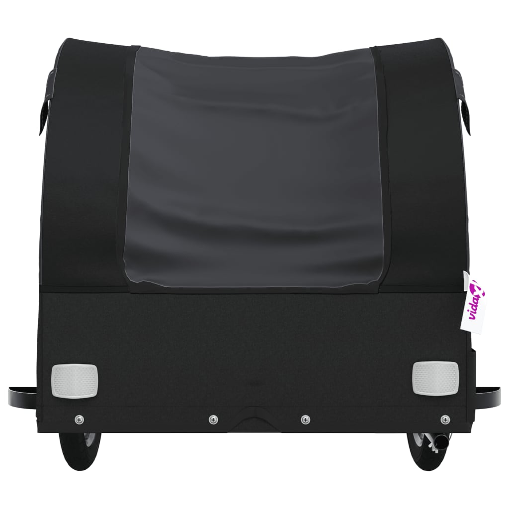 Cykeltrailer Sort 45 kg Jern