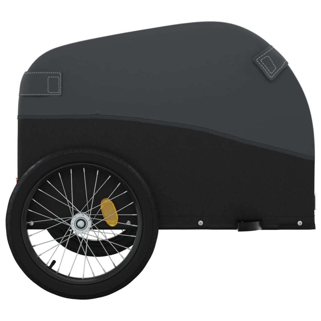 Cykeltrailer Sort 45 kg Jern