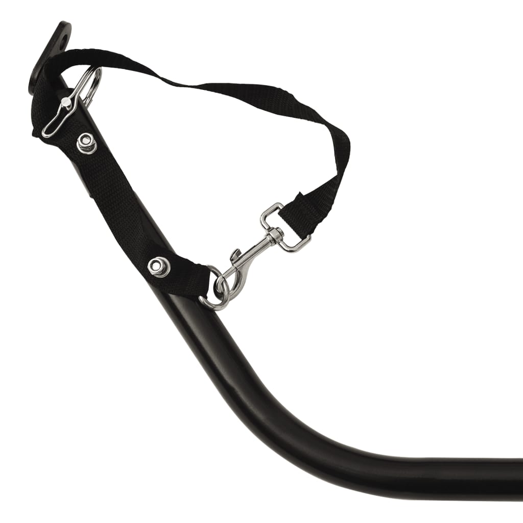 Cykeltrailer Sort 45 kg Jern