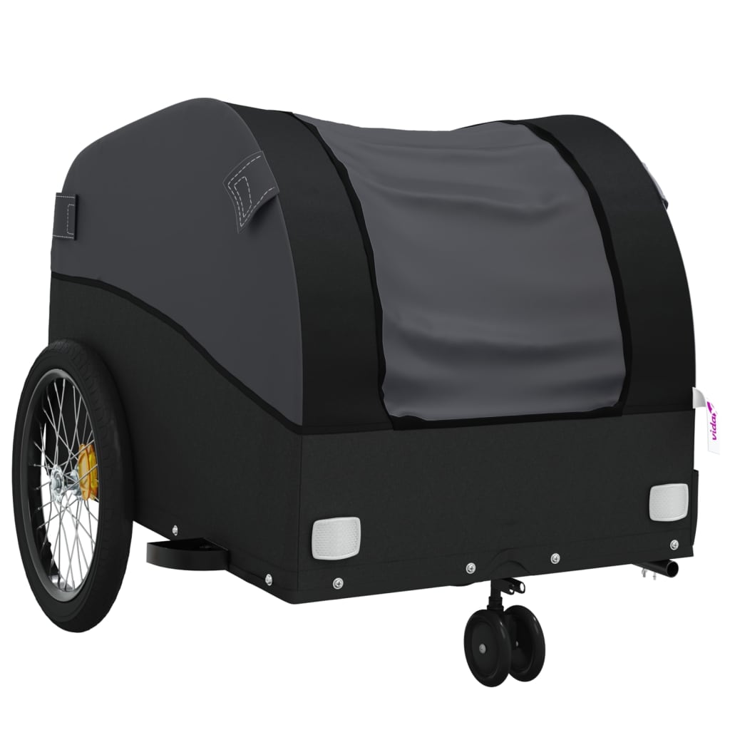 Cykeltrailer Sort 30 kg Jern