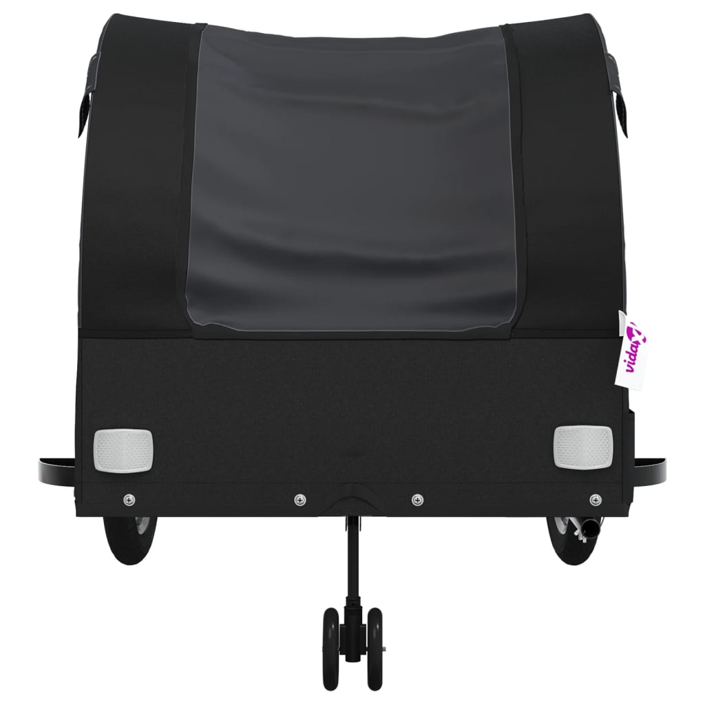 Cykeltrailer Sort 45 kg Jern