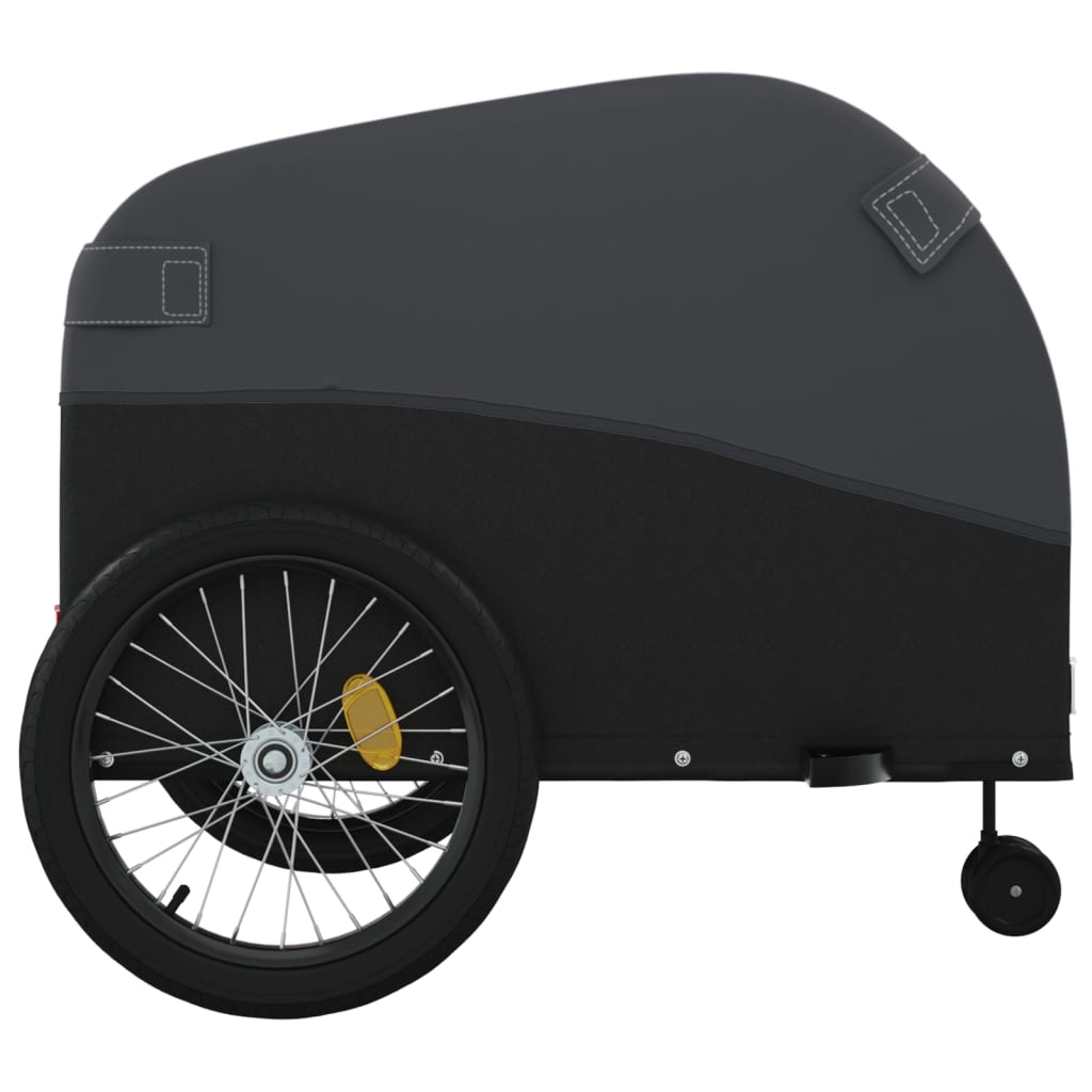 Cykeltrailer Sort 45 kg Jern