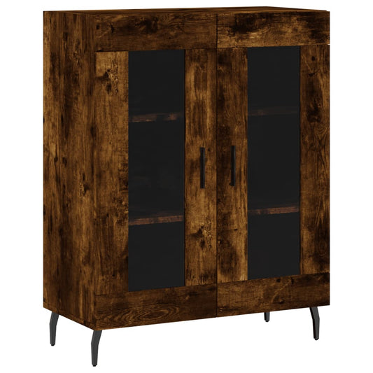 Sideboard Räuchereiche 69,5x34x90 cm Holzwerkstoff