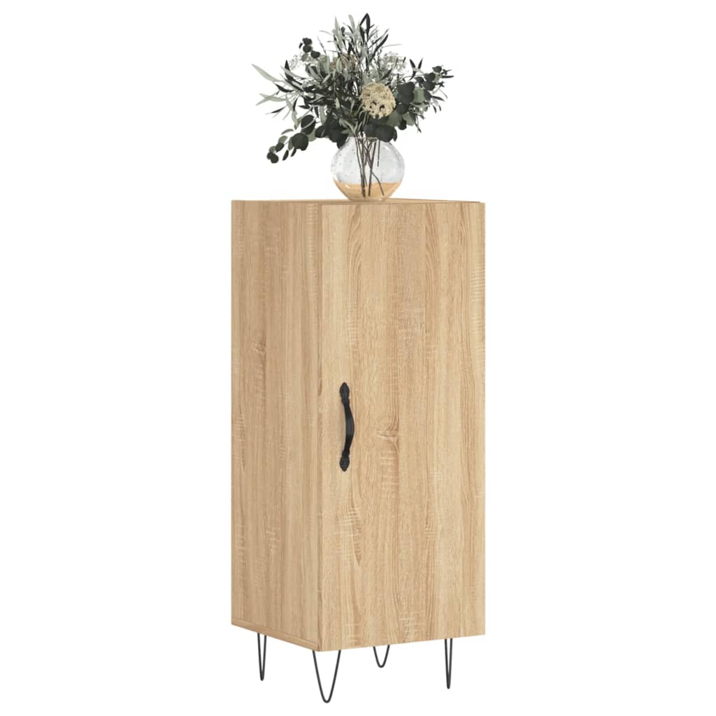Skænk Sonoma Eg 34,5x34x90 cm Træ Materiale