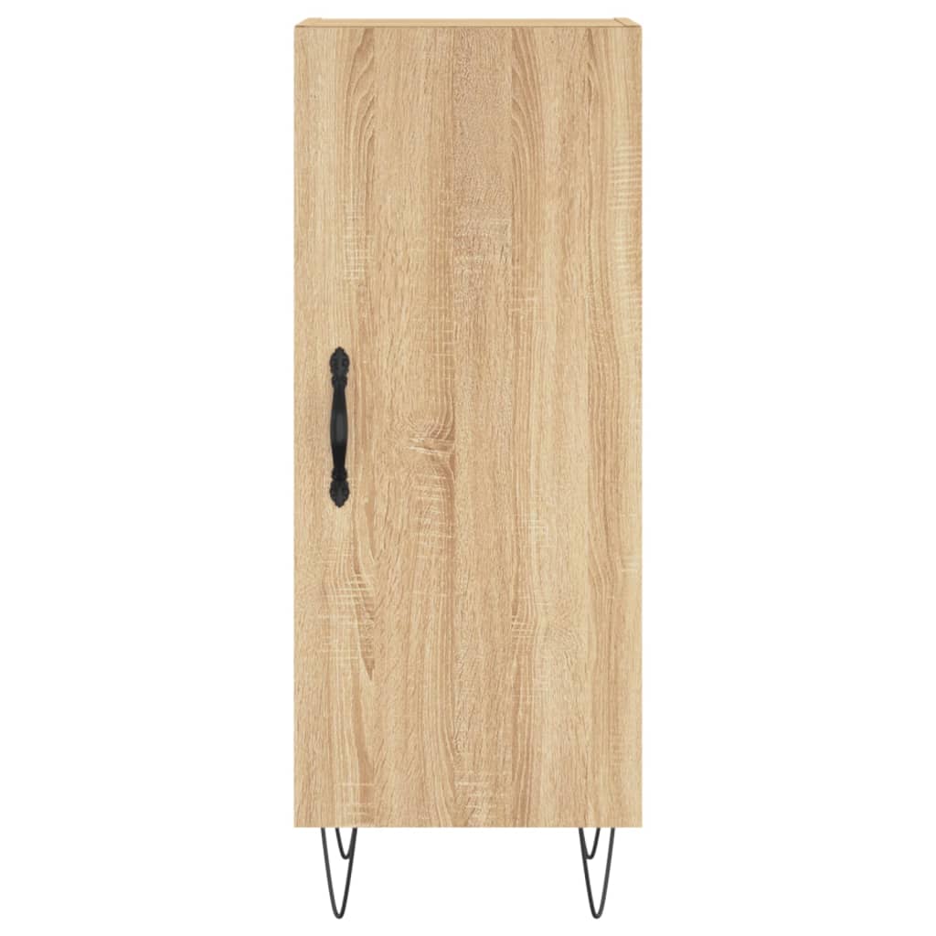 Skænk Sonoma Eg 34,5x34x90 cm Træ Materiale
