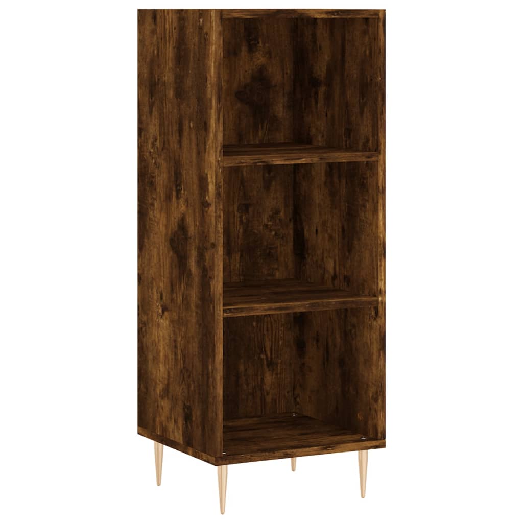 Skænk røget eg 34,5x32,5x90 cm træmateriale