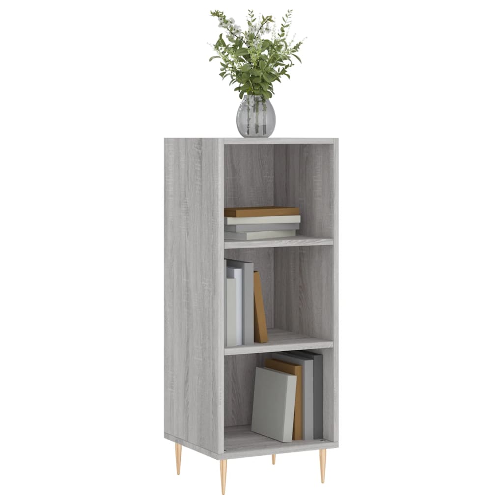 Skænk Grå Sonoma 34,5x32,5x90 cm Træmateriale