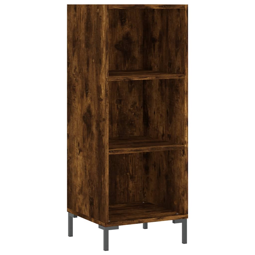 Skænk røget eg 34,5x32,5x90 cm træmateriale