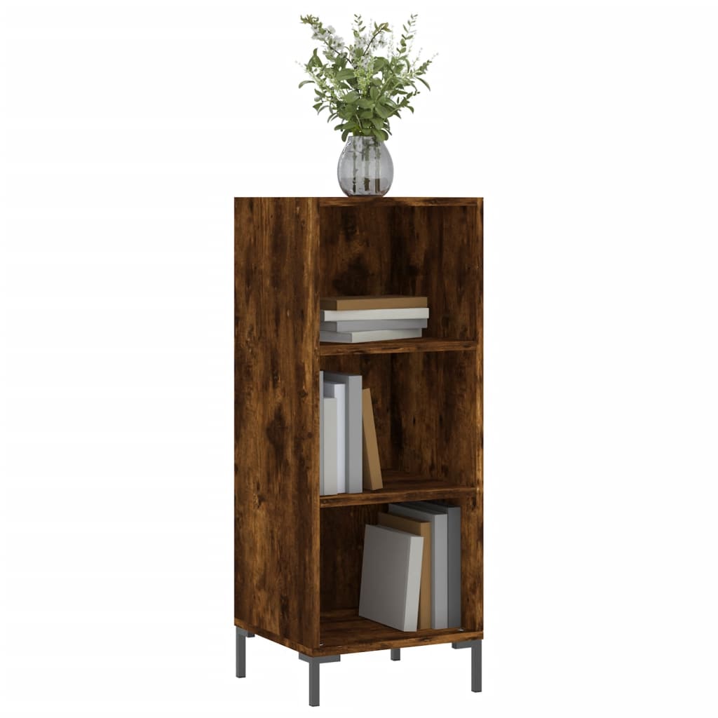 Skænk røget eg 34,5x32,5x90 cm træmateriale