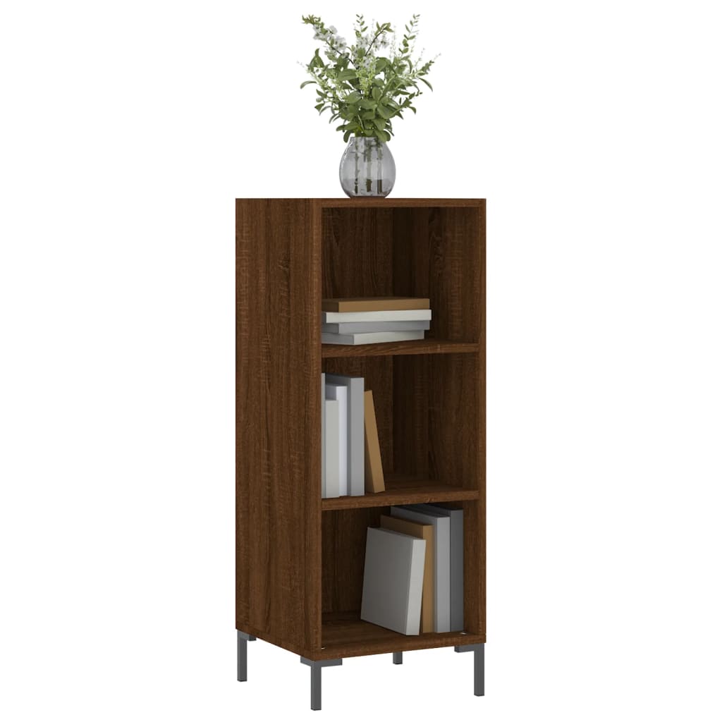 Skænk Brun Eg Look 34,5x32,5x90 cm Træmateriale
