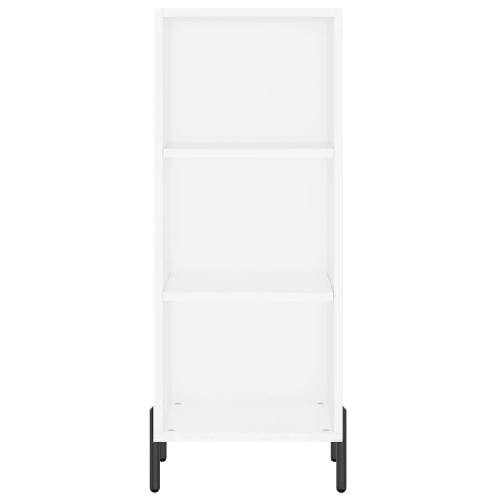 Skænk Hvid 34,5x32,5x90 cm Træ Materiale