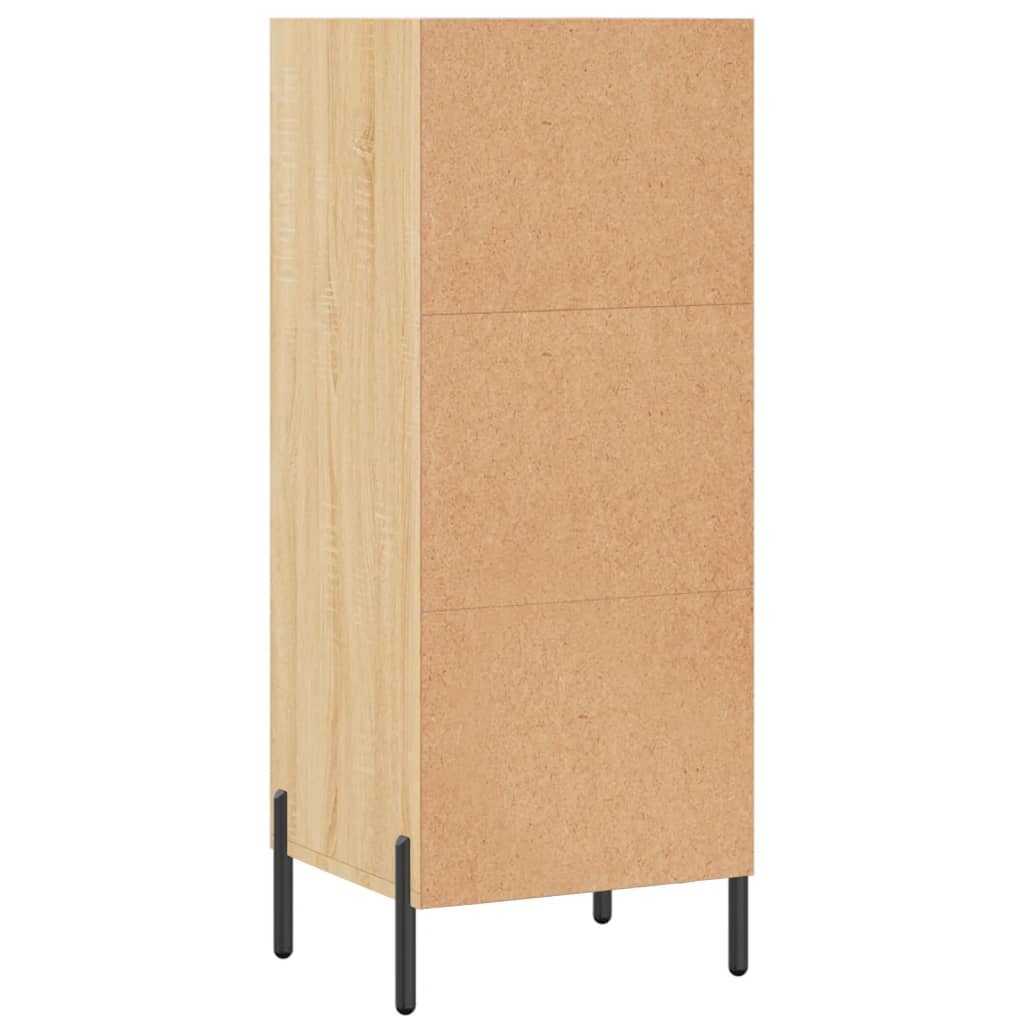 Skænk Sonoma Eg 34,5x32,5x90 cm Træ Materiale