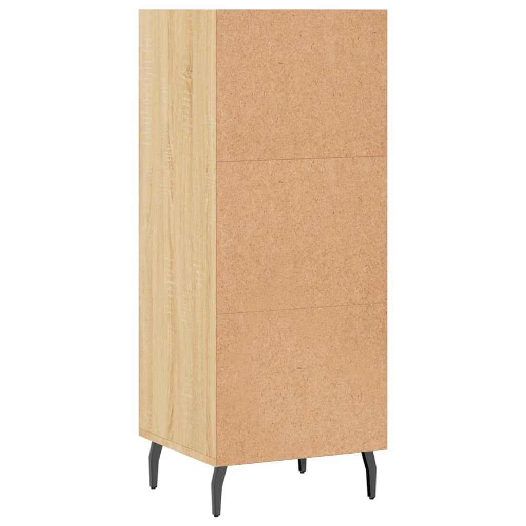 Skænk Sonoma Eg 34,5x32,5x90 cm Træ Materiale