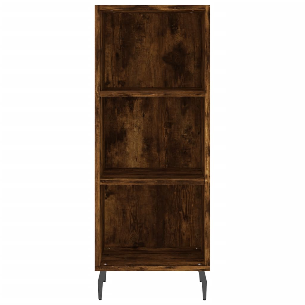 Skænk røget eg 34,5x32,5x90 cm træmateriale
