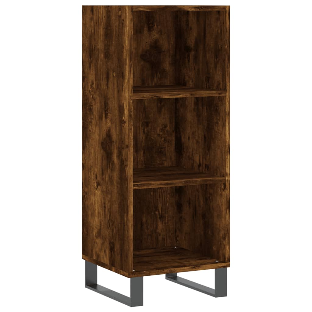 Skænk røget eg 34,5x32,5x90 cm træmateriale