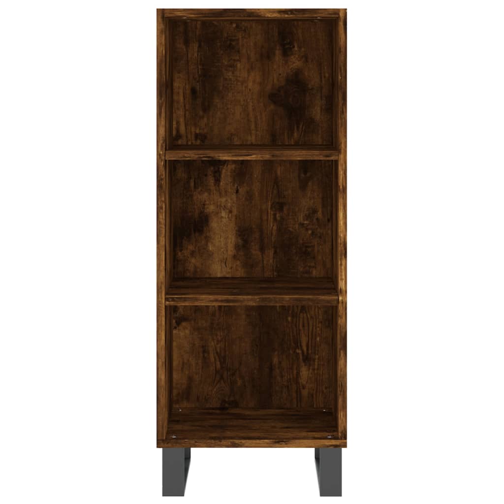 Skænk røget eg 34,5x32,5x90 cm træmateriale